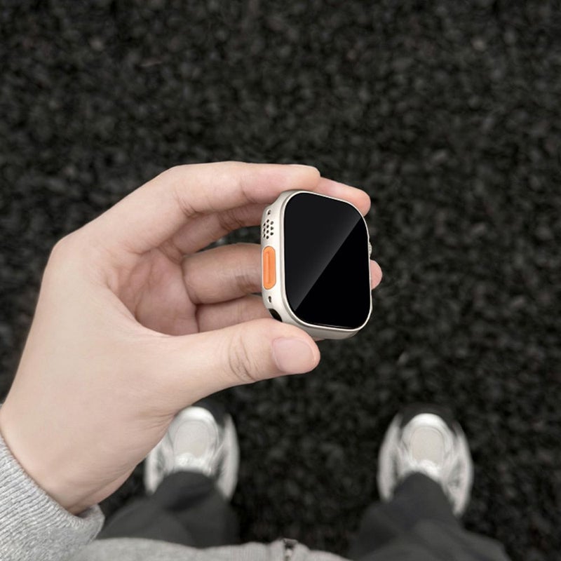 لأجهزة Apple Watch Series 11 و10 و9 و8 و7 و6 و5 و4 وSE الجيل الثاني، هيكل 41 مم مع واقي شاشة، غطاء متوافق فائق النحافة للأمام والخلف، إكسسوار شاشة iWatch بحجم 41 مم، لون ستارلايت - Image 5