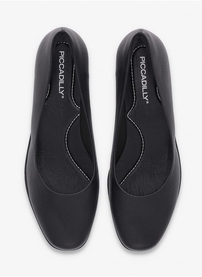 Piccadilly Women Round Toe Slip-On Shoes with Wedge Heels  - Image 3