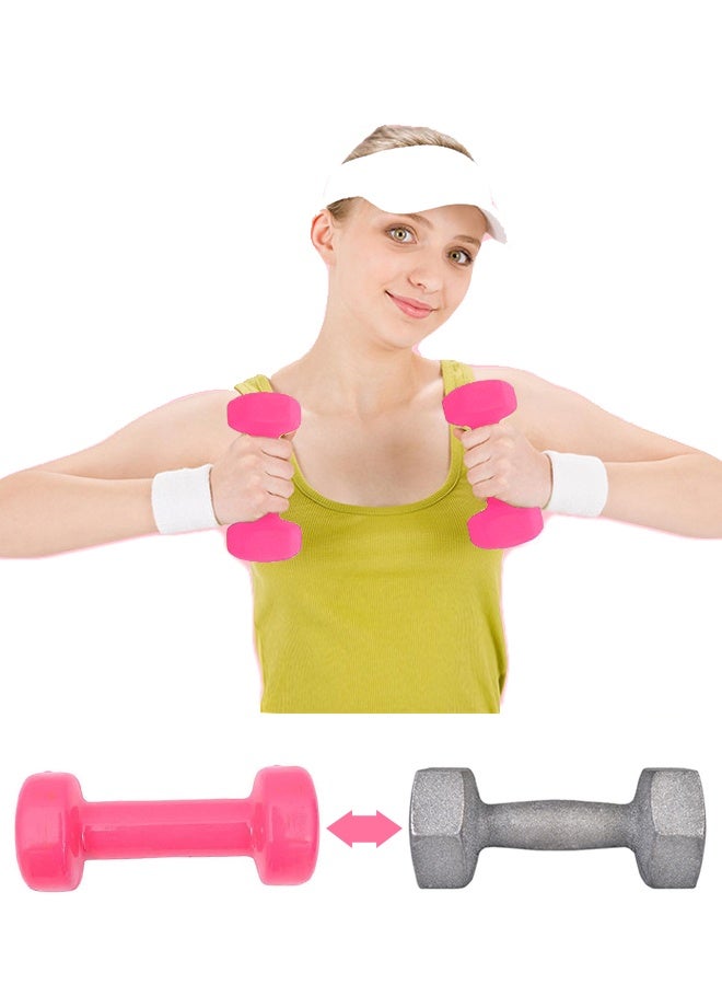 ULHYC 2-Piece Solid Cast Iron Dumbbell 5kg*2 - Image 3