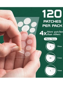 Aroura Aroura Premium Pimple Acne Patches Invisible (120 Pack) - For Day and Night - Hydrocolloid Acne Dots for Clear Skin - Advanced Zit Patches and Acne Stickers  - Image 2