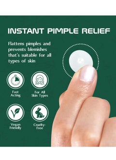 Aroura Aroura Premium Pimple Acne Patches Invisible (120 Pack) - For Day and Night - Hydrocolloid Acne Dots for Clear Skin - Advanced Zit Patches and Acne Stickers  - Image 3