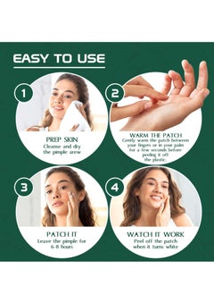 Aroura Aroura Premium Pimple Acne Patches Invisible (120 Pack) - For Day and Night - Hydrocolloid Acne Dots for Clear Skin - Advanced Zit Patches and Acne Stickers  - Image 4