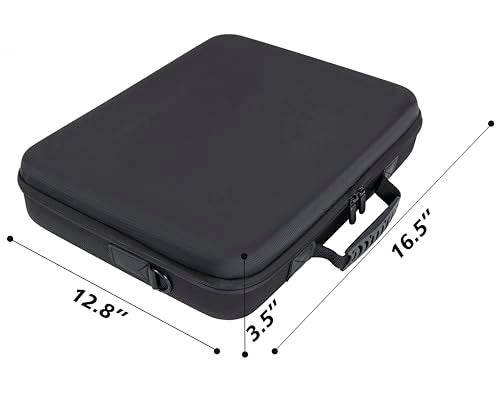 LASUK 21 slots watch storage box, portable hard watch travel box, watch storage display storage box, padded watch portable box for watches - Image 3
