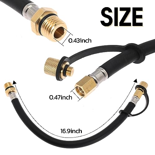 SeSicWe Flex Drain Hose for Kawasaki FR730V FR691 FR691V FR651V FR600V FH721V FS541 FJ180V FS730V for Toro MX5060 FX730V, and for Kubota Z412 Z122R 510440902 51044-0902 (Pack of 1) - Image 2