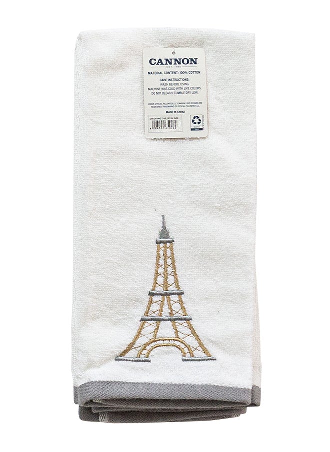 Cannon Cannon Hand Towel 2Pc Embroidered Paris  - Image 1
