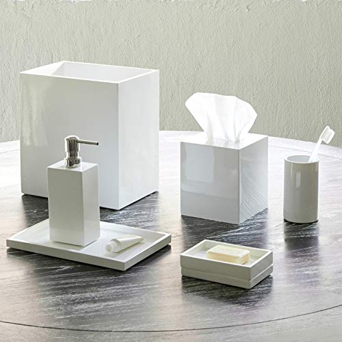 Jonathan Adler Lacquer Bath Wastebasket - Image 5