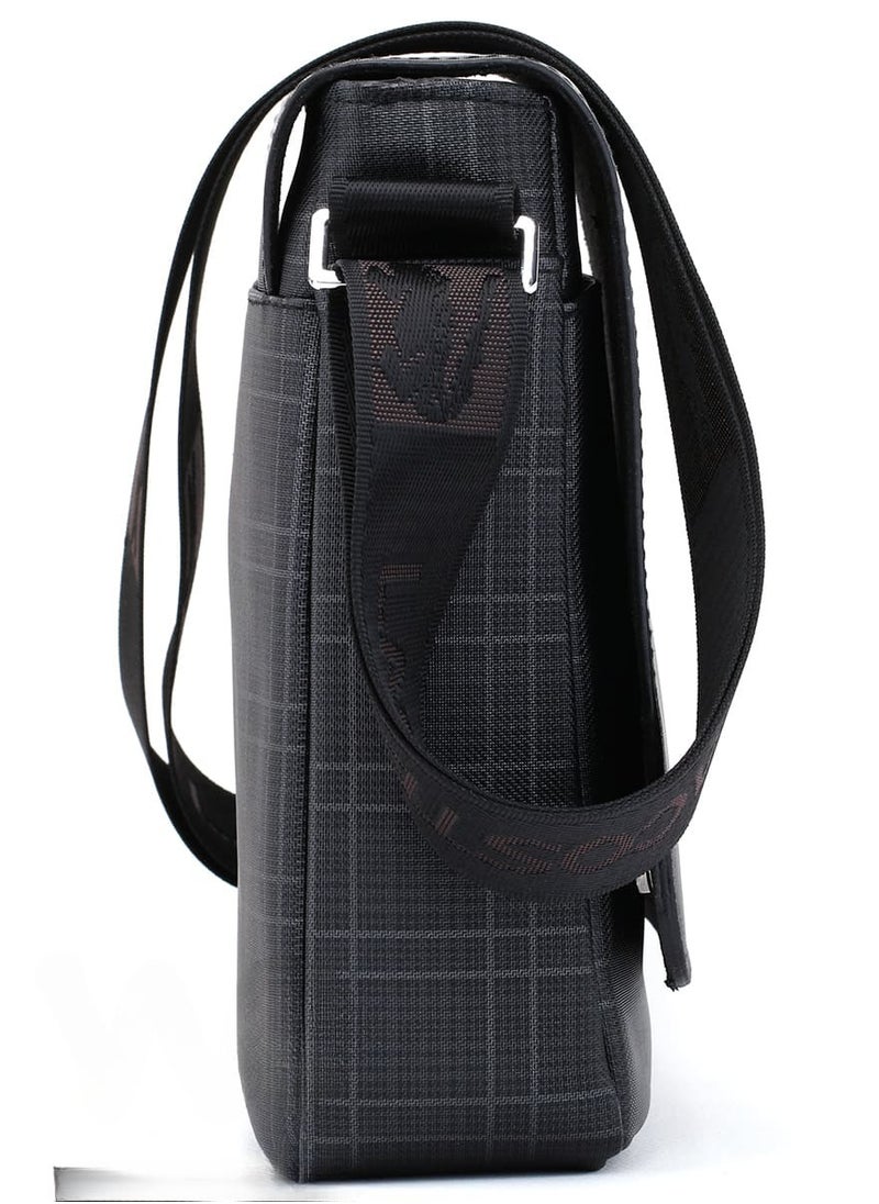 Generic - "Chic and Practical Black Crossbody Bag: Perfect for Everyday Use with a Sleek Modern Design, Adjustable Strap for Customized Comfort, Generous Interior with Multiple Pockets for Efficient Organization, Durable Construction for Long-Lasting Wear, and a Timeless Black Color That Complements Any Outfit or Occasion, from Casual Outings to Formal Events" - Image 1