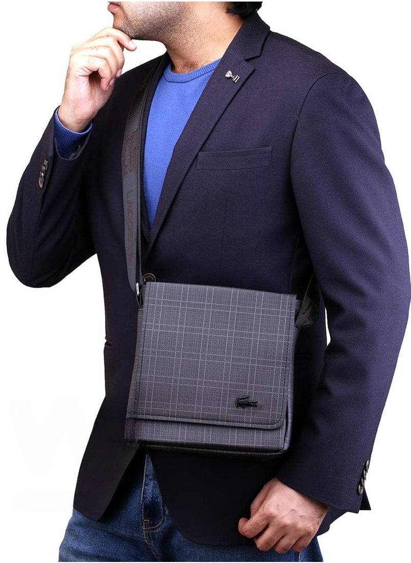 Generic - "Chic and Practical Black Crossbody Bag: Perfect for Everyday Use with a Sleek Modern Design, Adjustable Strap for Customized Comfort, Generous Interior with Multiple Pockets for Efficient Organization, Durable Construction for Long-Lasting Wear, and a Timeless Black Color That Complements Any Outfit or Occasion, from Casual Outings to Formal Events" - Image 1