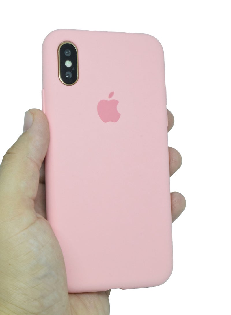 general iPhone X Case Soft Silicone with Inside Microfiber Lining Protective Case Cover for Apple iPhone X and XS - Image 1