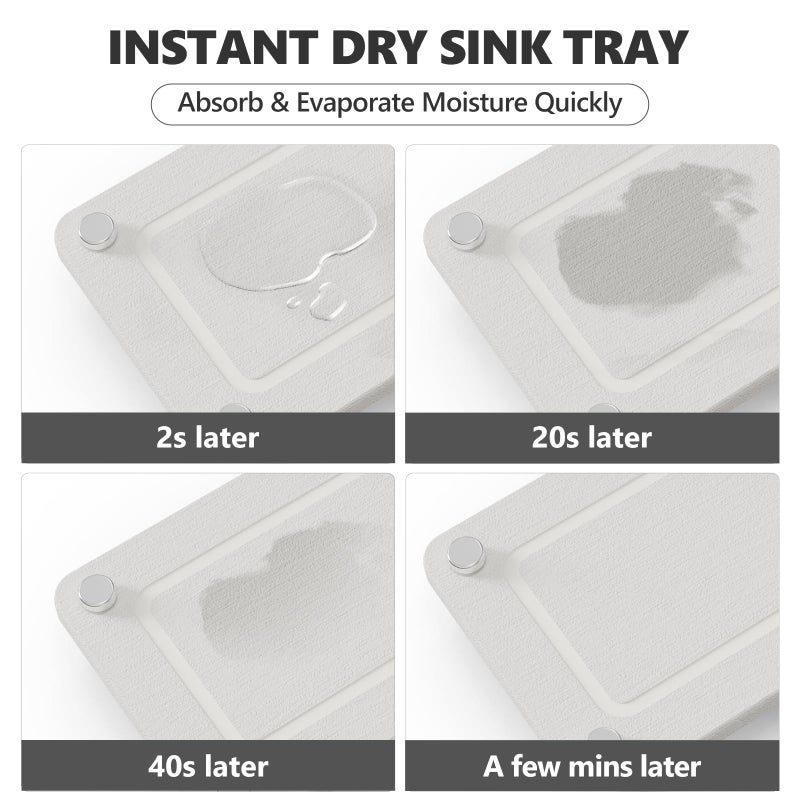 Johamoo Dish Soap Dispenser Set For Kitchen 16Oz Glass Bottle With Stainless Steel Pump  Instant Dry Tray  Perfect For Kitchen Decor And Bathroom Accessories - Image 2