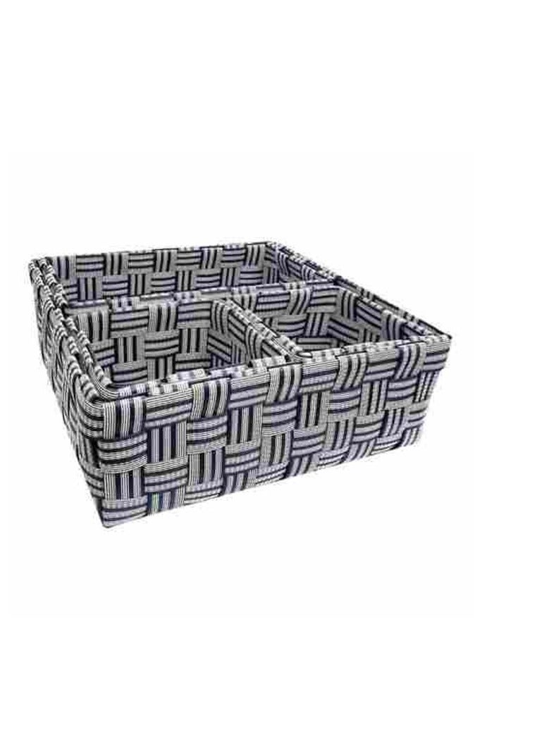 هوم برو سلة تخزين هوم برو PP متعددة الألوان، عبوة من 4 قطع - Image 1