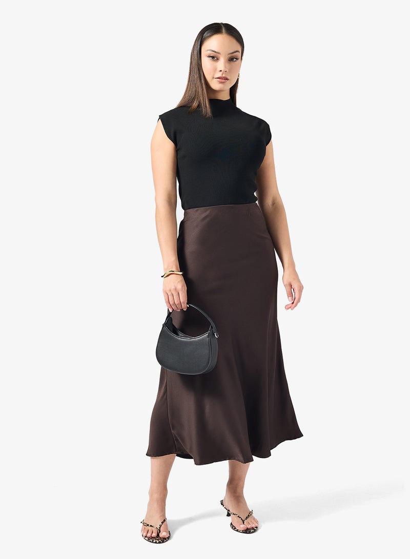 ONLY Onljane Life Long Bias Maxi Skirt - Image 2