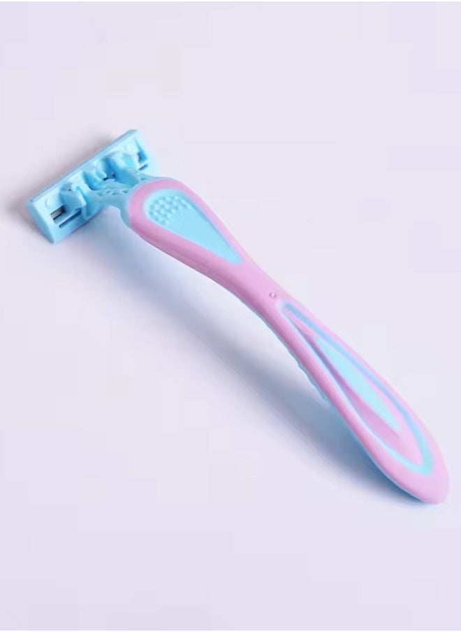 BOLAND LAURA Simply Women's Stainless Steel Disposable Razor 3pcs Double Blade Razor 6pcs  - Image 4