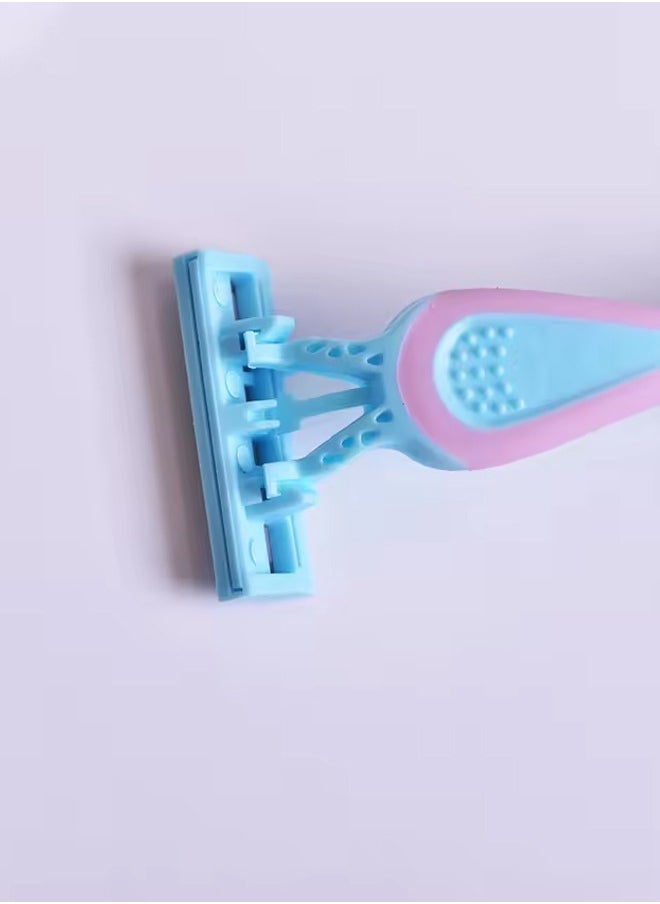 BOLAND LAURA Simply Women's Stainless Steel Disposable Razor 3pcs Double Blade Razor 6pcs  - Image 3