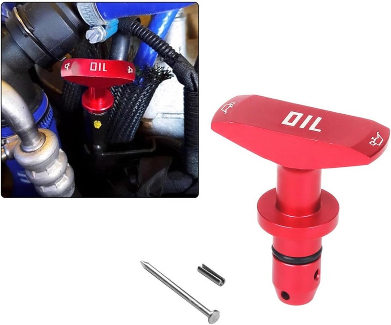 Automotive Oil Levels Dipstick Tester Indicators with Comfortable Grip Handle for Professional Technicians & Car Lovers Oil Levels Meter - Image 2