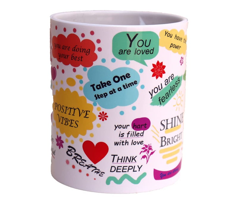 DAYS Motivational Quote Ceramic Mug Gift To Friend Brother Sister And Everyone Ceramic Drinking Tea Coffee Mug Motivational Mugs With Quotes For Home Office, 350 Ml - Image 1