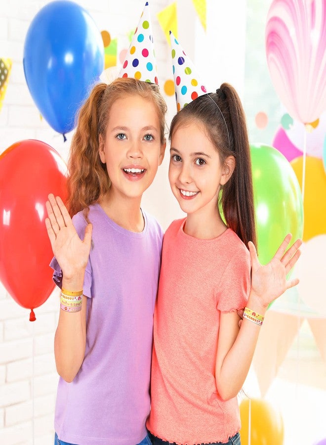 Aoriher 28 Pieces Groovy Retro Hippie Silicone Wristbands Daisy Flower Peace and Love Rubber Bracelets Daisy Party Favors for Kids adults 60s 70s Two Groovy themed Birthday Party Decoration Supplies - Image 4