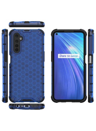 Case Cover Honeycomb Case Shockproof Camera Protection Cover Compatible with  Realme 6 (Blue) - pzsku/ZCF272E99A0C371BFEF48Z/45/1745310993/d45ae813-70d5-4c32-b55a-4f592e6dc273