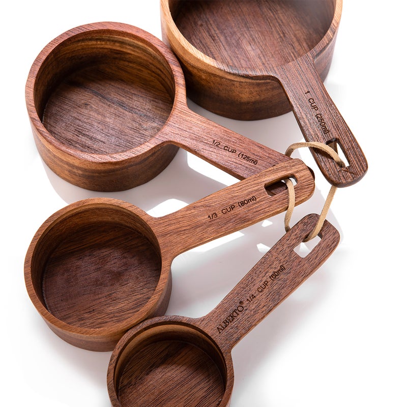 Alberto wooden measuring spoons 4 pcs - Image 4