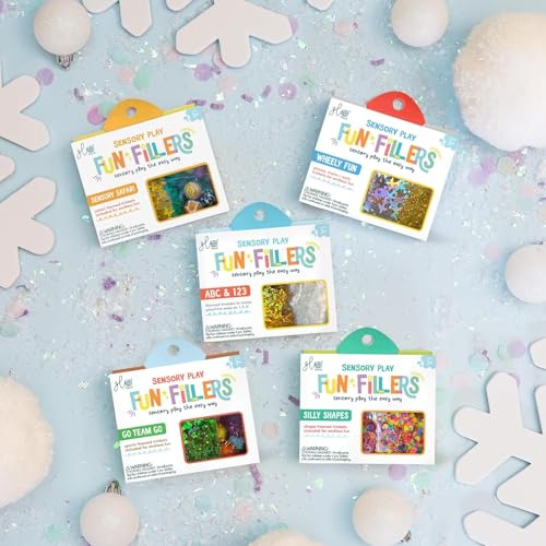 Glo Pals Fun Fillers Sensory Play Accessories Pack Themed Accessories for Sensory Bins Explore Learn - Image 5