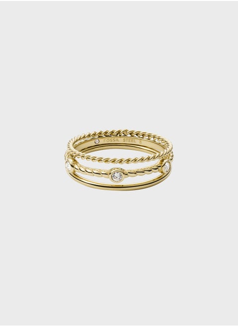 Embellished Cz Ring