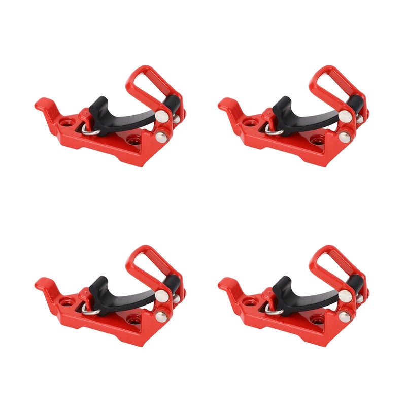 Glowfixture Fixture Zinc Alloy Multipurpose Tool Rack Red For Canoes Boats Car Roof Carrier - Image 3