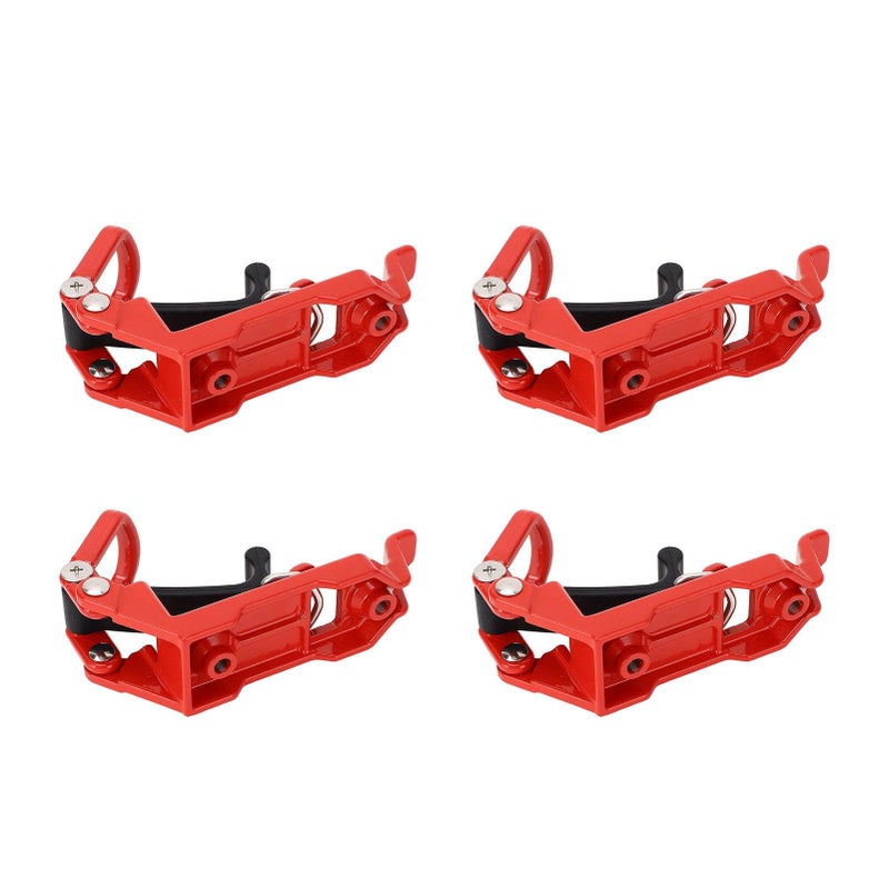 Glowfixture Fixture Zinc Alloy Multipurpose Tool Rack Red For Canoes Boats Car Roof Carrier - Image 2
