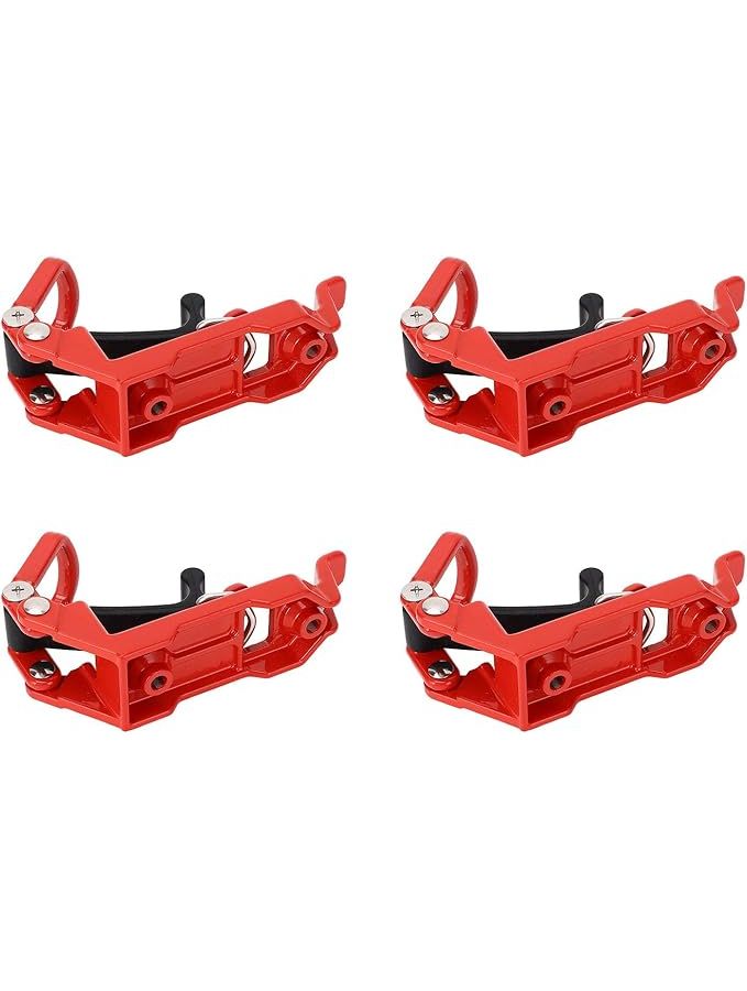 Glowfixture Fixture Zinc Alloy Multipurpose Tool Rack Red For Canoes Boats Car Roof Carrier - Image 1