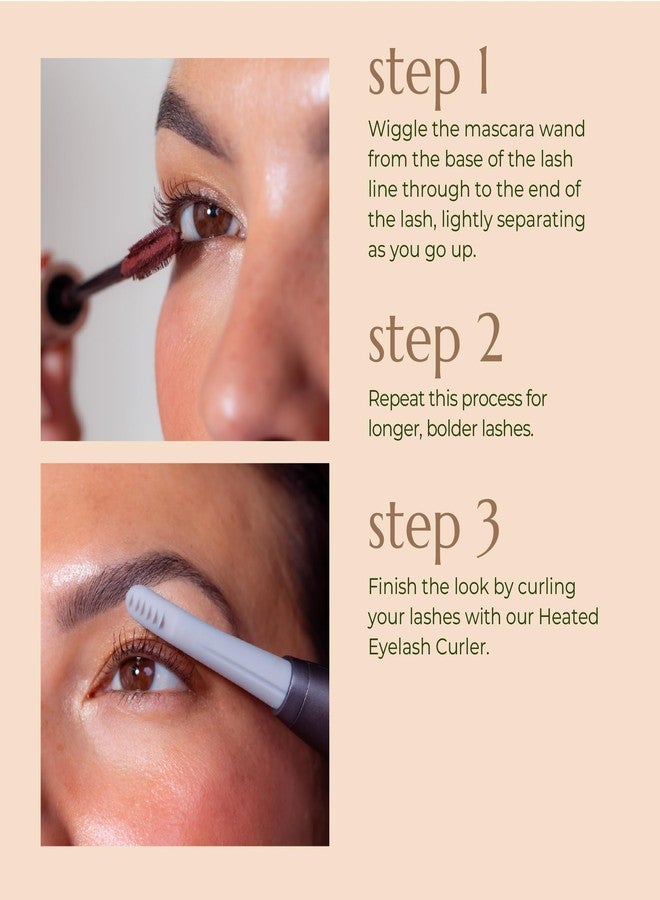 Chella Good Drama Vegan Mascara, 0.33 Fl. Oz (Brown) - Image 5