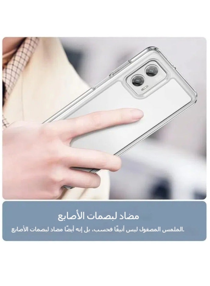 general Compatible with Motorola Moto G73 Case, No Yellowing High Grade Drop Protection Thin Flexible Silicone TPU Shockproof Protective Slim Fit Phone Cover for Moto G73 - Image 3