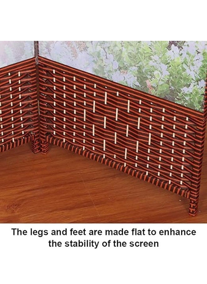 keke - 4-Panel Room Divider Screen for Privacy Partition - Image 1
