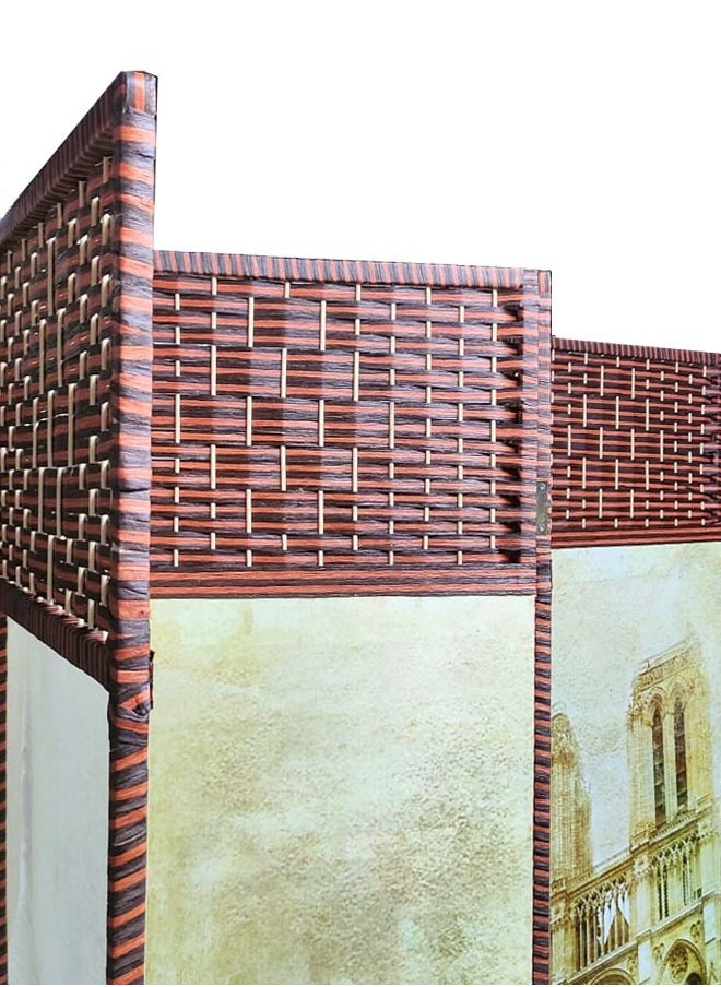 keke 4-Panel Room Divider Screen for Privacy Partition  - Image 4