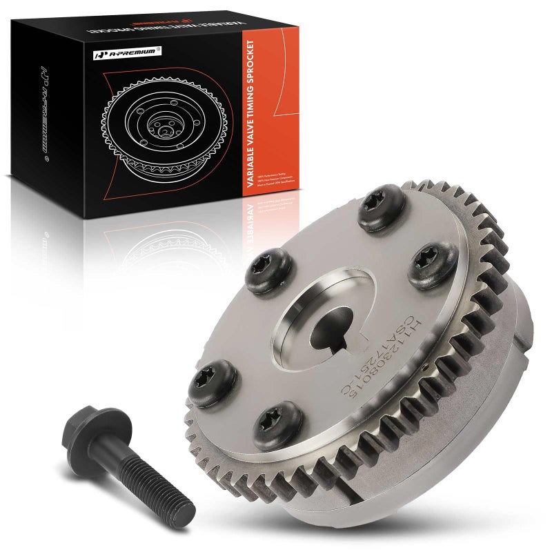 A-Premium APremium Engine Variable Valve Timing Sprocket Gear Camshaft Phaser Compatible with Honda Accord 20082012 CRV 20122014 Crosstour 20122015 24L Replace 14310R44A01 14310R5A305