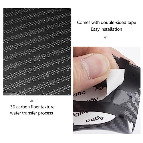 JINZHAO Trim for Lexus ES250 ES300h ES350 UX200 UX200h Accessories Auto Gear Shift Knob Cover Trim Cap Protector Interior Sport Style - Carbon Fiber Grain - Image 2