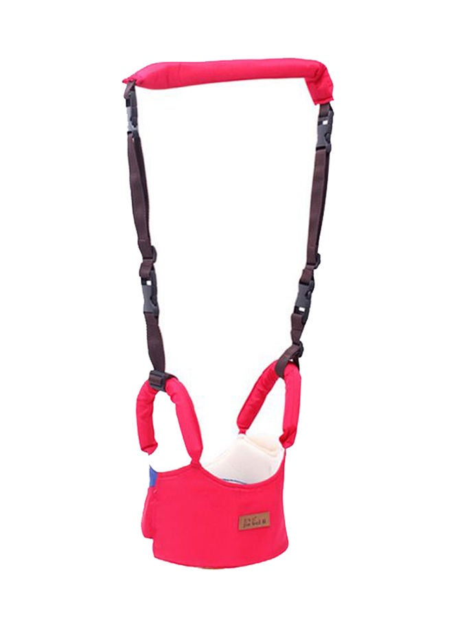 NIBEMINENT Autumn And Winter Learning Walking Belt-Pink/Black