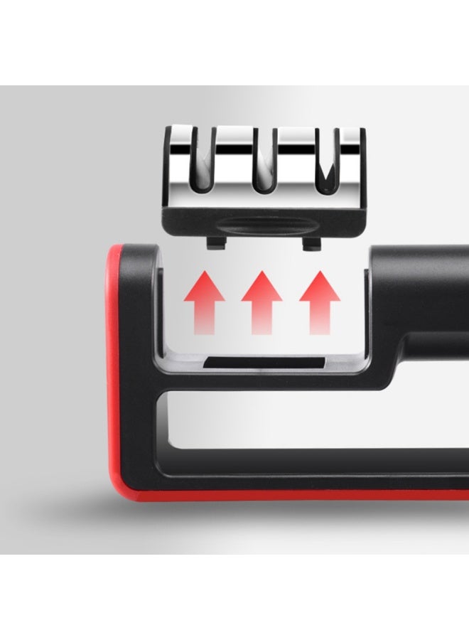 Pro 3-Stage Knife Sharpener Knives Sharpening Stone - Image 4