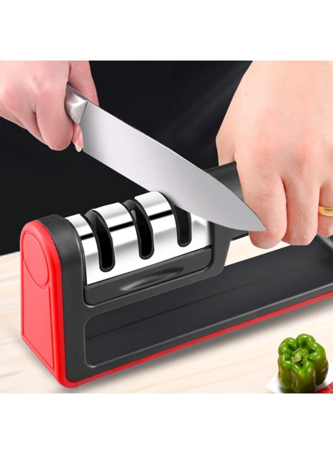 Pro 3-Stage Knife Sharpener Knives Sharpening Stone - Image 5