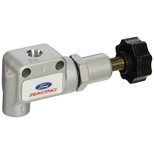 Ford Proportioning Valve, 1/8 in NPT Female Inlet, 1/8 in NPT Female Outlet, Knob Type, Aluminum, Natural, Each - Image 2