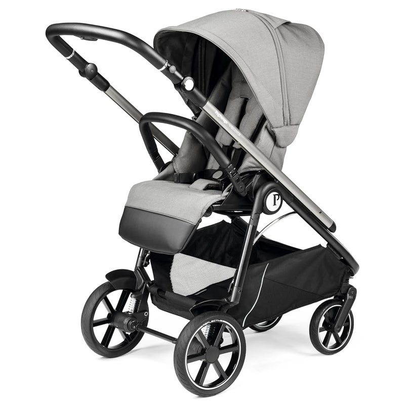 Peg Perego Veloce  Compact Full Featured Lightweight Stroller  Compatible with All Primo Viaggio 435 Infant Car Seats  Made in Italy  Mercury Grey - Image 2