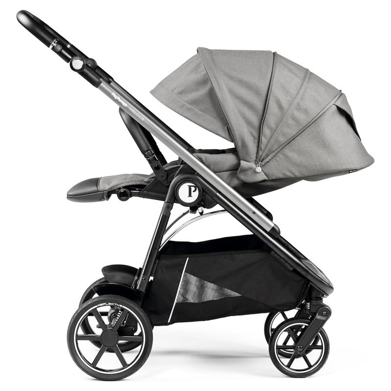 Peg Perego Veloce  Compact Full Featured Lightweight Stroller  Compatible with All Primo Viaggio 435 Infant Car Seats  Made in Italy  Mercury Grey - Image 3