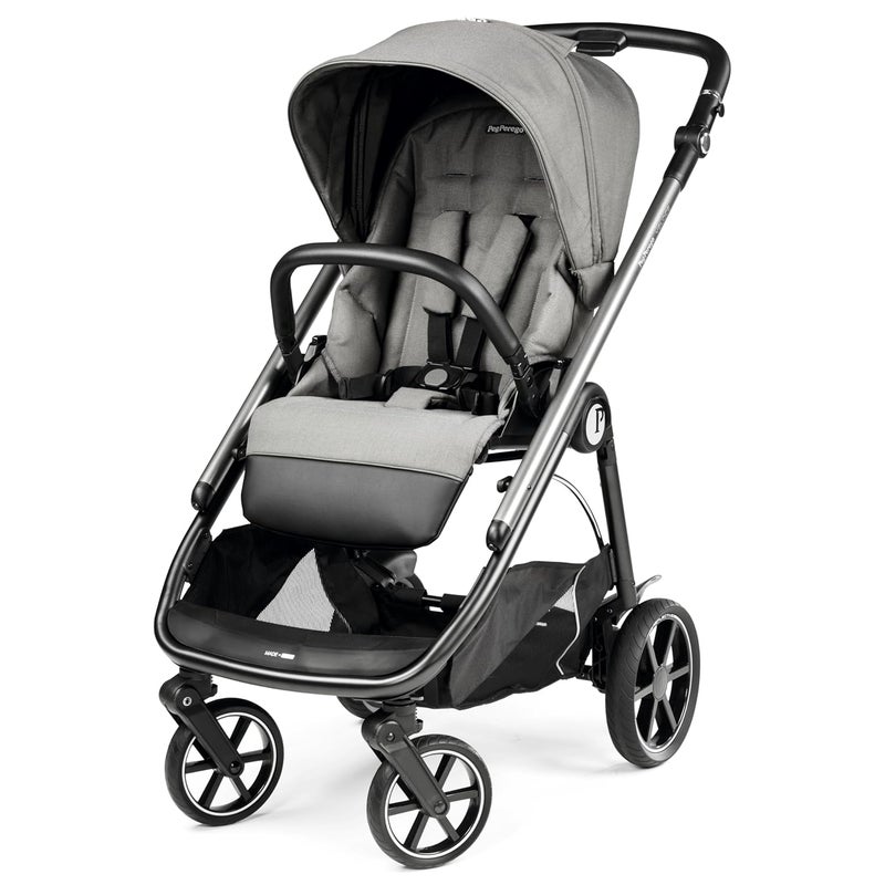 Peg Perego Veloce  Compact Full Featured Lightweight Stroller  Compatible with All Primo Viaggio 435 Infant Car Seats  Made in Italy  Mercury Grey - Image 1