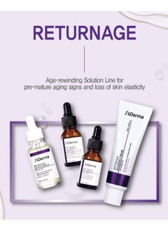 J'sDerma Wrinkle-Improving Anti-Aging Face Serum with Adenosine and Peptides Returnage Lifting Serum 30ml  - Image 3