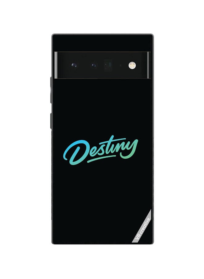 Protective Case Cover For Google Pixel 6a Destiny Design Multicolour