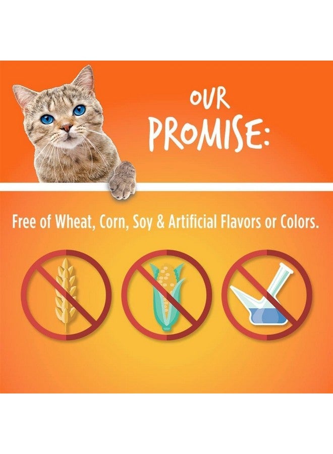 Fruitables Cat Treats - Healthy Low Calorie Crunchy Cat Treats - Packed with Protein, Free of Wheat, Corn and Soy - Made with Real Tuna & Pumpkin - 2.5 oz (5 Pack) - Image 3