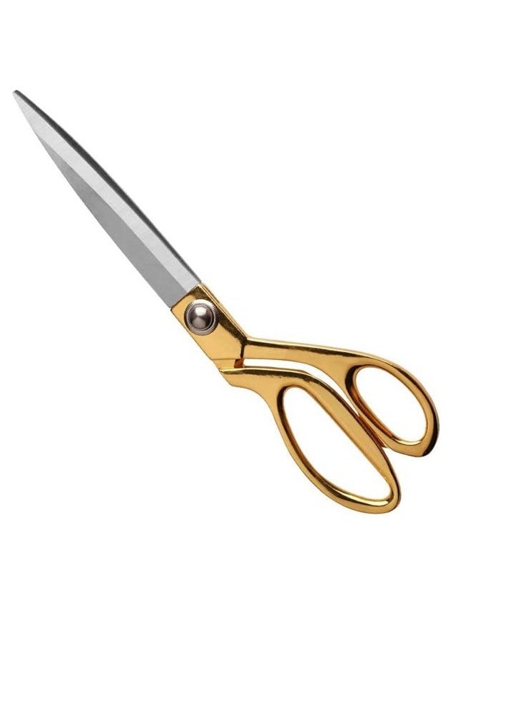Generic Tailor Scissors Professional 10.5 Inch Gold Stainless Steel Professional Shears Heavy Duty  - Image 3