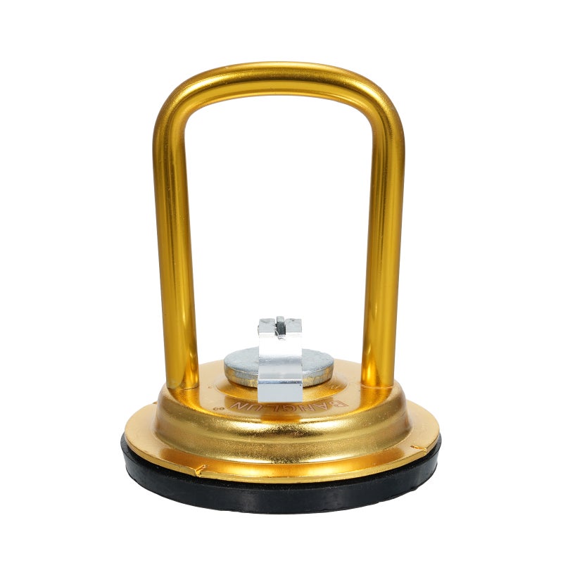 Car Dent Puller, Aluminum Alloy Dent Remover Tool Suction Cup Dent Puller for Car Dent Repair, Glass, Tiles, Mirrors (Gold) - Image 1