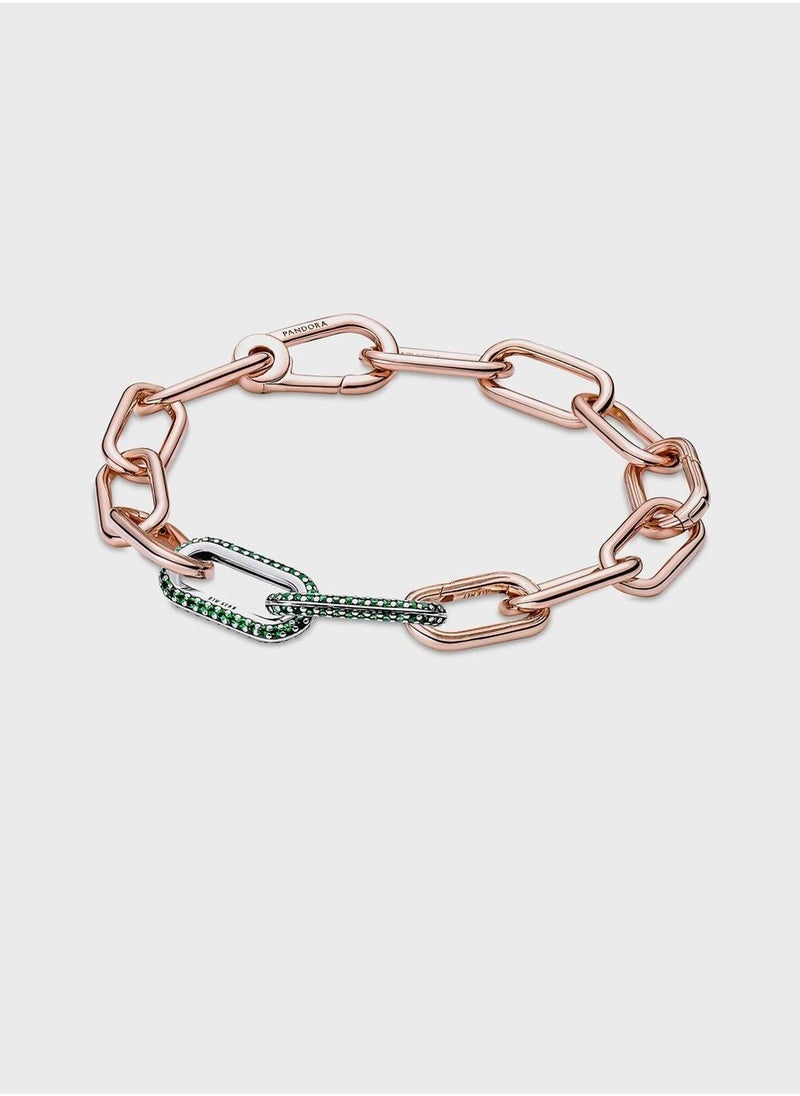 PANDORA Pandora Me Styling PavÃ© Double Link  - Image 2