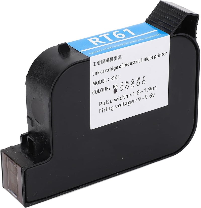 Hyuduo 42ML Black Ink, Quick Dry, High Capacity, Smooth Printing, Wide Compatibility, Multi Purpose Ink for SC12 SC12T CP12 CP12W SC12KJ Handheld Inkjet Printer - Image 2