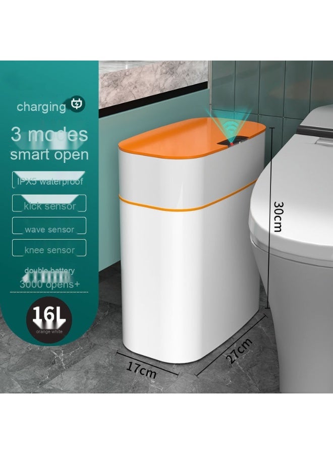Automatic Smart Sensor Trash Can – Luxury Electric Version for Home Use
