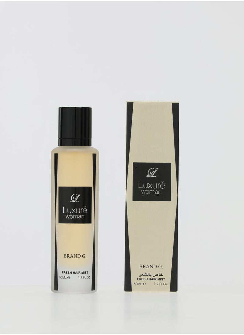 BRAND G - Luxure Women Eau de Parfum 100ml + Fresh Hair Mist 50ml – Signature Woody Fragrance Set for Women - Image 1